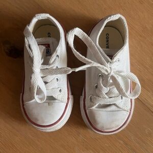 White Converse - Baby Sz 5